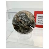 Ocean Jasper Spheres Lot of 3: 68mm 419gm./14.8oz.,53mm 210gm./7.4oz., 50mm 129gm./4.6oz.