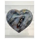 Stunning Ocean Jasper Heart: 332gm./11.7oz.