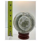 Ocean Jasper Sphere 1.45 kilo/3 lb.3 oz.