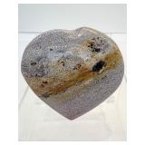 Ocean Jasper Polished Heart 332gm/11.7oz.