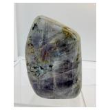 Labradorite Polished Lot of 2 Freeforms: 479 gm./1 lb., 309 gm./11 oz.