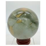 Polychrome Jasper Sphere 100mm, 3 lbs., 1.5 kilo