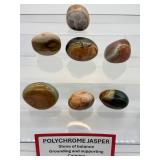 Polychrome Jasper Gallets/Palmstones:.65 kilo/1 lb. 7 oz