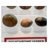 Polychrome Jasper Gallets/Palmstones:.65 kilo/1 lb. 7 oz
