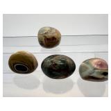 Polychrome Jasper Gallets/Palmstones:.65 kilo/1 lb. 7 oz