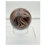 Sardonyx sphere 56mm, 248 gm./8.6oz.