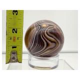 Sardonyx sphere 56mm, 248 gm./8.6oz.