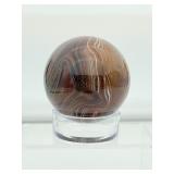 Sardonyx Sphere: 252 gm./9 0z.