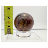 Sardonyx Sphere: 252 gm./9 0z.