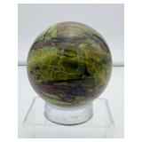 Green opal Sphere 75mm 823 gm./1 lb.13 oz.
