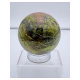 Green opal Sphere 75mm 823 gm./1 lb.13 oz.