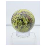 Green opal Sphere 75mm 823 gm./1 lb.13 oz.