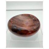 Carnelian bowl: 694 gm./1 lb. 8.5 oz.