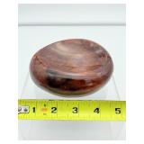 Carnelian bowl: 694 gm./1 lb. 8.5 oz.