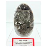 Septarian Nodule Geode: 1 kilo/2 lb. 6 oz.