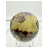 Septarian Sphere: 65mm, 410 gm./14.6 oz.