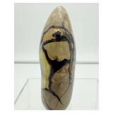 Septarian large polished freeform: 633 gm./1 lb. 6 oz.