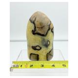 Septarian large polished freeform: 633 gm./1 lb. 6 oz.