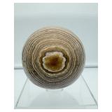 Brown Aragonite Sphere 100mm, 1.8 kilo/4 lb.