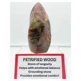 Petrified wood Flame 782 gm./1 lb. 12 oz.