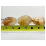 Golden Healer Palmstone Lot of 3: 269 gm./9.5 oz.