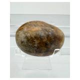 Golden Healer polished misc. lot of 3: heart 190 gm./6.7 oz., gallet 114 gm./4 oz., angel 87 gm./3 oz. Total Lot Weight: 393 gm./13.8 oz.