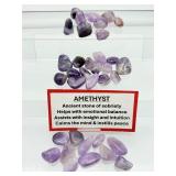 Amethyst Tumbles Lot: 976 gm./9.7 oz.