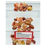 Carnelian Tumbles Lot: 322gm/11.4oz.