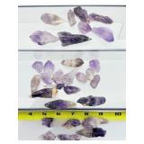 Amethyst Points Lot: 242gm./8.8oz.