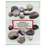 Lepidolite Tumbles Lot: 338 gm./12 oz.