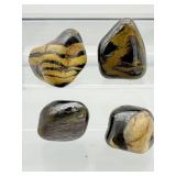 Mugglestone Lot of 4 large tumbles 284 gm./10.1.oz.