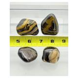 Mugglestone Lot of 4 large tumbles 284 gm./10.1.oz.