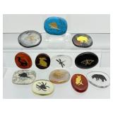 12 Totem Energy Stones: Total weight 263 gm./ 9.3 oz.