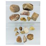 Picture Jasper Polished Tumbles Lot:  172 gm./6.1 oz.
