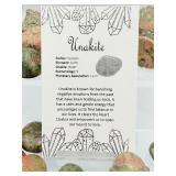 Unakite Polished and Rough Tumbles Lot: 241 gm./8.3 oz.