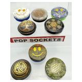 Pop Sockets for mobile phones Lot of 8