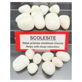Scolesite Polished Tumbles Lot 297 gm./11 oz.