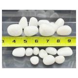 Scolesite Polished Tumbles Lot 297 gm./11 oz.