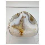 Orca Agate Bowl: 942gm./2 lb. 1 oz.