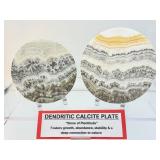 Dendritic Calcite Plates (Lot of 2) 499gm/ 1 lb.1 oz.