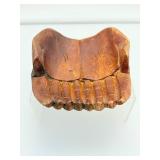 Wood Praying Hands Bowl