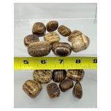 Brown Aragonite Tumbles 225 gm./7.9 oz.