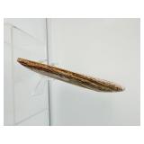 Brown Aragonite Plate: 332 gm./11.7 oz.