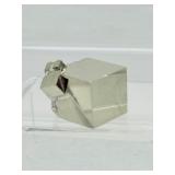 Pyrite Lot of 3: small flame, heart and small cube cluster 291 gm./10.2 oz.