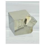 Pyrite Lot of 3: small flame, heart and small cube cluster 291 gm./10.2 oz.