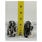 Zebra Jasper Polished Lot of 3: 2-Freeforms 446 gm./1 lb. and a small heart 32 gm./1.1 oz. Total Weight of Lot: 478 gm 1 lb. 1 oz.