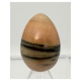 Pink Panther Jasper Egg: 196gm/7oz.