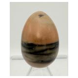 Pink Panther Jasper Egg: 196gm/7oz.