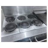 Vulcan EV60SS-6FP24G208 Commercial Electric Range & Oven