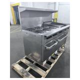 Vulcan EV60SS-6FP24G208 Commercial Electric Range & Oven